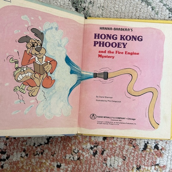 Hong Kong Phoney and the Fire Engine Mystery by Diane Sherman/Vintage 1977 book - Picture 5 of 9